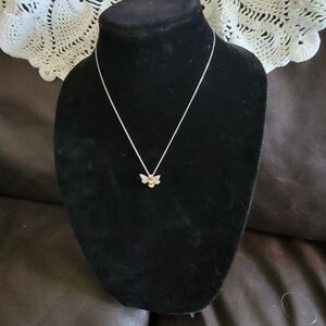 Bee Pendant 925 chain and necklace